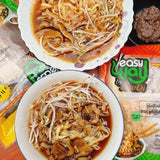 Noodi ကော်ရည် + (ငပိထောင်း)
