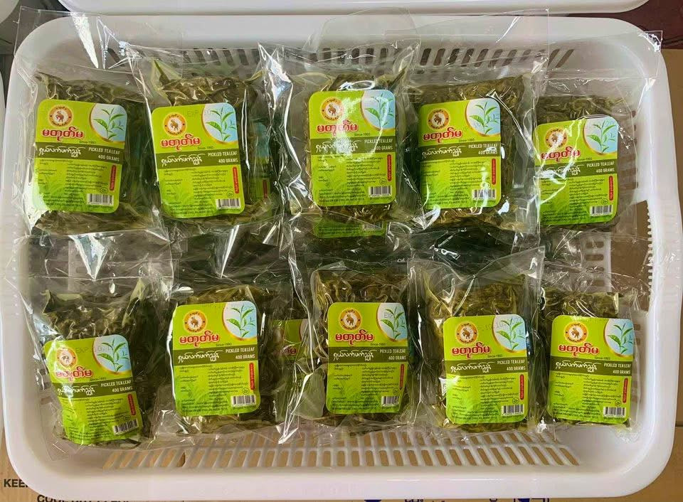 မတုတ်မ ဝန်ကြီး လက်ဖက်ညွန့်နှပ် (အဆိမ့်) 400g