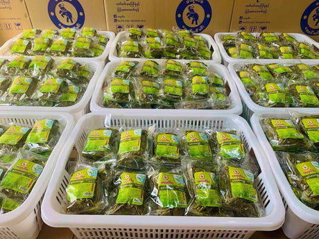 မတုတ်မ ဝန်ကြီး လက်ဖက်ညွန့်နှပ် (အဆိမ့်) 400g